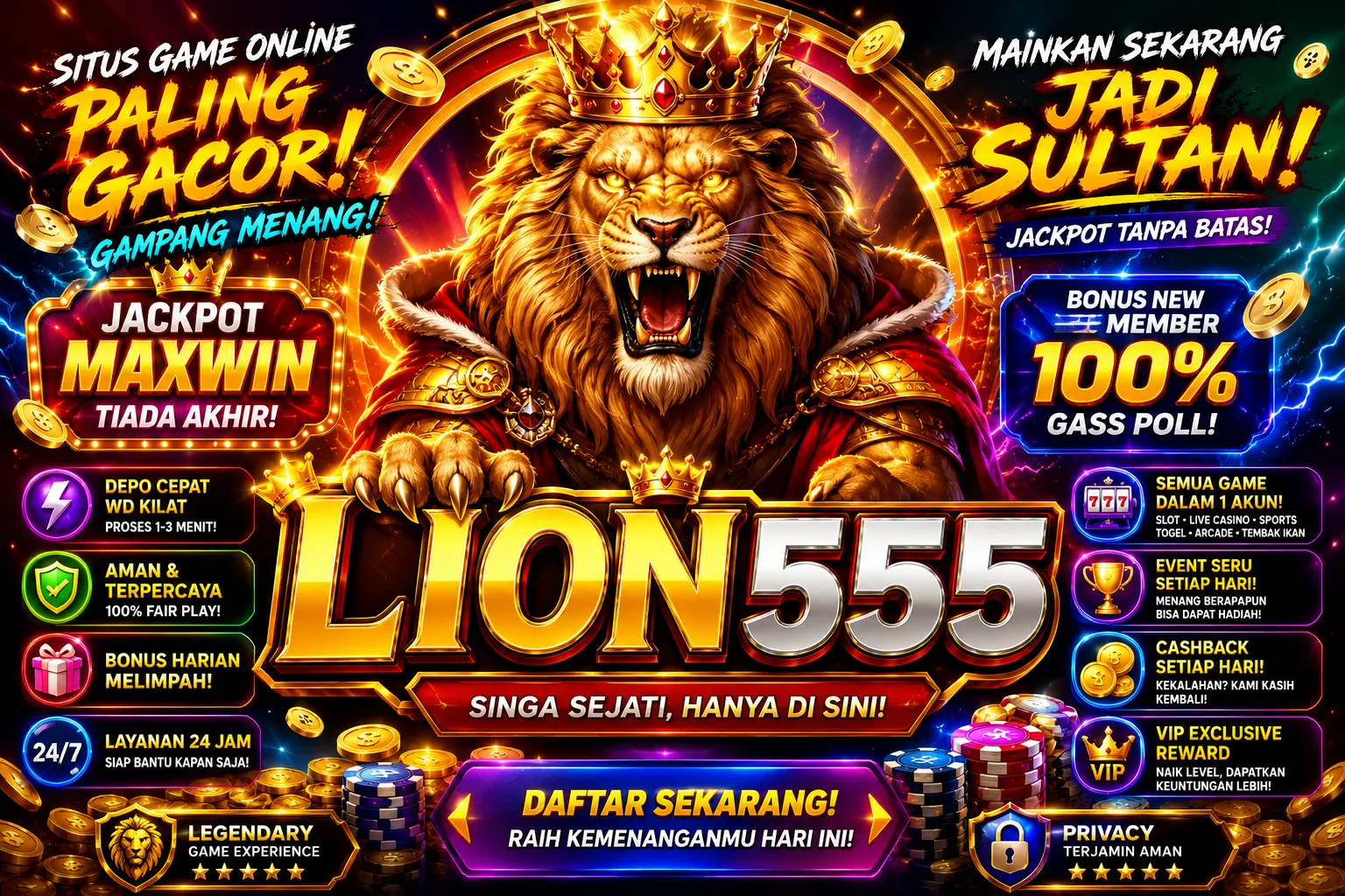 LION555 Banner